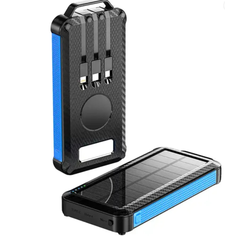 Cargador Solar Portátil Inalámbrico IP65