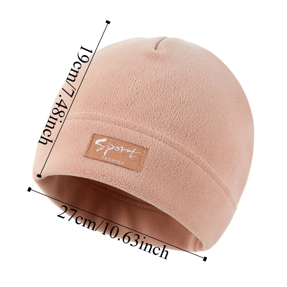 Neck Warmer Winter Beanie Hats Scarf Gloves Set Thicken Windproof Women Warm Knitted Hat Cold Proof Ear Protection