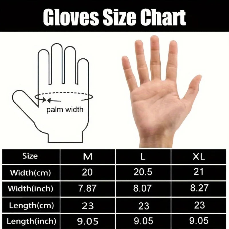 Winter Gloves For Men Waterproof Windproof Cold Gloves Snowboard Motorcycle Riding Driving Warm Touchscreen Ski Bike Gloves