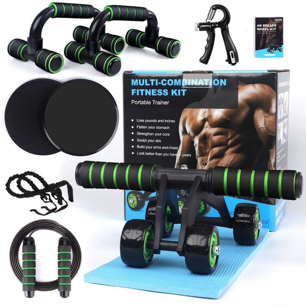 Kit completo de ejercicio AB Roller 10 en 1 Entrena en casa